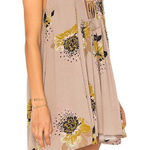 Free People  light purple floral tie-front mini dress size S Photo 0