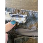 Free People 25 Low Rise Corduroy Camo Skinny Stretch Pants Comfort Boho Photo 5