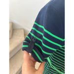 Ralph Lauren  Green & Navy Stripe Nautical Rope Belt Tie Shirt Dress Photo 1