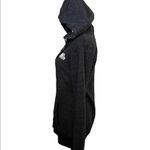 Roots  Black & White Long Length Full Zip Hooded Sweatshirt Size SP. Photo 1