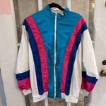 Vintage San Fancisco Sport Neon Windbreaker Jacket Size Medium To Large Multiple Photo 0