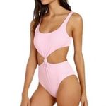 Solid & Striped  Bailey One Piece Pale Pink Swimsuit Photo 0