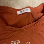 47 Brand Womens 47 Texas Longhorns vintage bevo Orange T-Shirt Photo 1