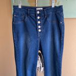 Kensie  jeans size 4 jeggings button fly dark wash Photo 1