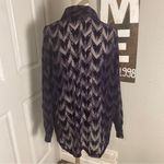 Harley Davidson Women's Sheer /velvet angel wings Purple Blouse size XL Black Photo 5