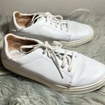 Olukai Pehuea Lī ‘Ili White Leather Sneakers Size 8 Photo 4