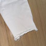 Paige  Verdugo Crop Jeans White Denim Skinny Size 27 Photo 3