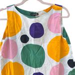 Uniqlo  x Marimekko Sleeveless Polka Dot Shift Midi Summer Dress Size Small Photo 3