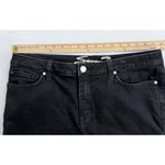 Seven 7 Jeans Shorts Womens 14 Black Weekend Short High Rise Dark Wash Denim Photo 1