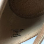 ASOS ankle strap heeled sandals suede Womens Size 6.5 = US SIZE 8.5 Nude Photo 3