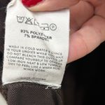 Peppermayo  Brown w/ Black Signature Logo Sheer Maxi Sleeveless Dress Size 8 Photo 12