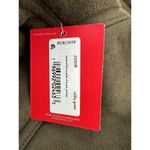 Spanx  Reversible Suede Sherpa Jacket Sz XS Utility Green Oversized Coat NWT $228 Photo 8