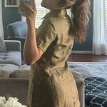 ZARA Mini Green  Dress Photo 1