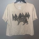 Def Leopard Distressed Shirt Size M Photo 0