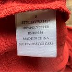 Adrienne Vittadini  Womens Rusty Red Wide Leg Pants Trendy Palazzo Size Small Photo 5