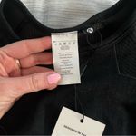 AYBL  black reflex seamless long sleeve cropped top size small Photo 2