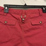 Athleta Womens  Shorts Outdoor Hiking Performance Athleisure Red Size 8 EUC #7706 Photo 5