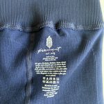 Free People Movement Navy Blue Biker Shorts Photo 5