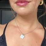 Brandy Melville Silver chain “trust” necklace Photo 0