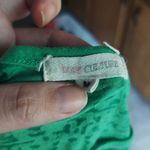 Love Culture  Juniors Medium Neon Green  Burn Out Top Photo 1