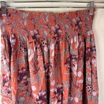 Natural Life L/XL Womens Smocked Elastic Waist Pull On Floral Maxi Skirt Boho Photo 5