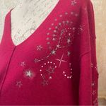 Johnny Was Biya Xandra V-Neck Sweater Wool Cashmere Knit Pullover Sz XL NWOT Photo 5