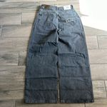 De rococo no 12 high rise super wide full length black jeans Size 27 Photo 5