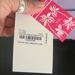 Trina Turk double handle tote in lilac with a removable crossbody strap Photo 3