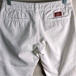 Dickies White Wide Leg Crop Capris Photo 7