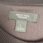 Vera Wang  Black Sequin Long Sleeve Dress Photo 2