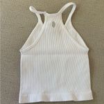 Free People Movement Happiness Runs Long Crop Tank White XS/S Photo 5