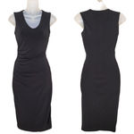 HONEYLOVE Black InnerPower Sleeveless Dress Knee Lenth Shaping Women's XS Photo 1