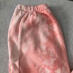 Anthropologie  All Fenix Aryah Pink Tie Dye Joggers NEW Photo 2