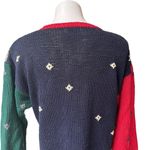 Vintage Skyr Handknitted Americana Sweater, Sz L Size L Photo 6