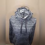 Nike Women's Black and Gray Patterned Hoodie Photo 3