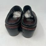 Ariat mule clogs slip on metallic burgundy leather size US 6.5 Photo 3