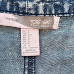 Forever 21 Front zipper acid wash denim skirt Photo 5