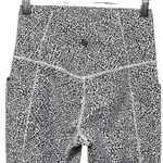 Athleta  Salutation Stash II Textured Tight Leggings S Black White Pockets Gym Photo 4