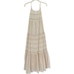 l*space L* Santorini Maxi Dress Size XL Falling For You Eyelet Boho Beach Resort Photo 3