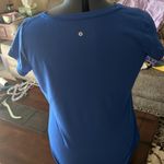 Xersion Ladies royal blue v neck athletic shirt Sz L by Photo 2