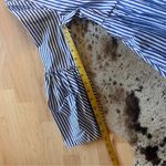 STAUD Blue White Striped Plumeria Long Dress Cottage Cotton Size 00 Photo 8