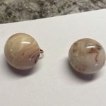 Costume Jewelry Earrings Vintage Round Clip Photo 1