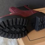 Dirty Laundry  Red and Black Ankle Boots with Sturdy Sole Photo 6