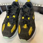 Nike Womens M2K Tekno Black Twill Denim Size 7 BV0970 001 Yellow Mint Colorway Photo 2