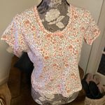 Victoria's Secret Victoria’s Secret Country Collection Floral Baby Tee Photo 1