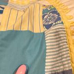 Lilly Pulitzer  EYELET PATCHWORK BLUE YELLOW WHITE COTTON SKORT 2 Photo 3