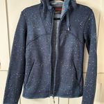 Mammut Chamuera Hooded Fleece Jacket Wing Teal Hood Navy Thermal Women Size XS Photo 0