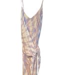 Olivaceous Anthropologies ethereal lavender & pink tie dye wrap maxi tank dress Photo 2