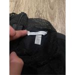 Victoria's Secret Victoria’s Secret Black Mini Dress Lacey Sleeveless Photo 3