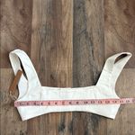 SKIMS New Bridal Silk Lingerie Corset Square Neck Top Ivory Size XS Photo 12